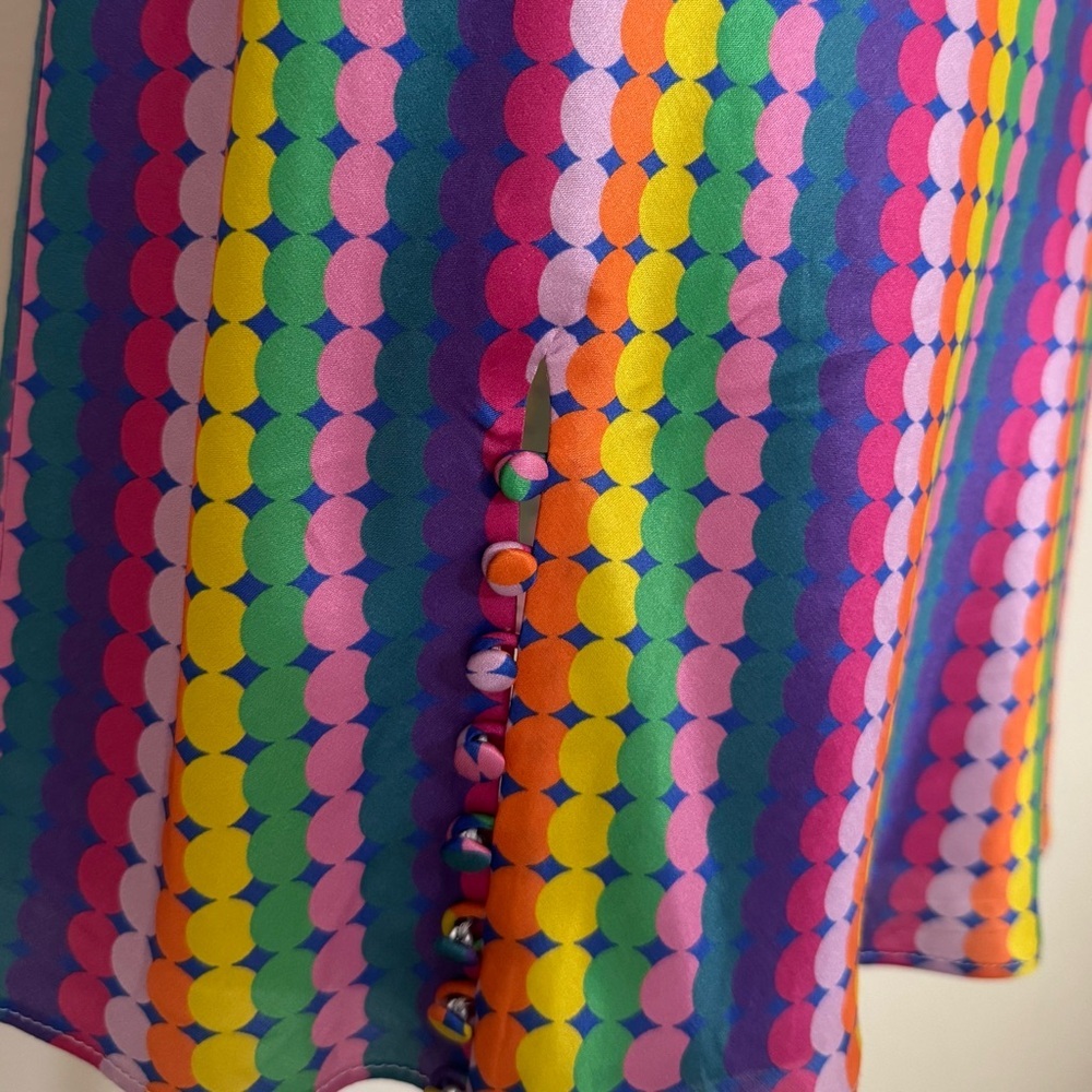 OLIVIA RUBIN Adaline Silk Dress Size 8 - Picture 5 of 7